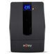 NJOY Horus Plus 1000 UPS (PWUP-LI100H1-AZ01B), Lin.int., AVR, 4 x Euro, USB, LCD, plastic