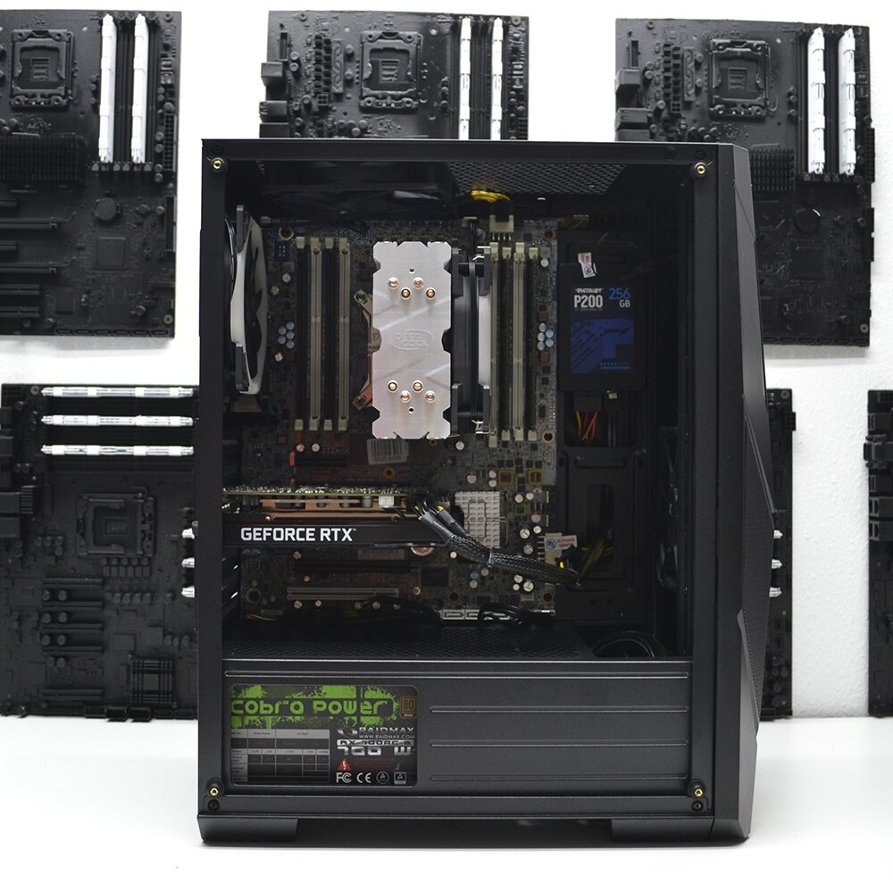 Игровой PowerUp #43 Xeon E5 1620 v3/16 GB/HDD 1 TB/SSD 240 GB/GeForce RTX 2060 6GB
