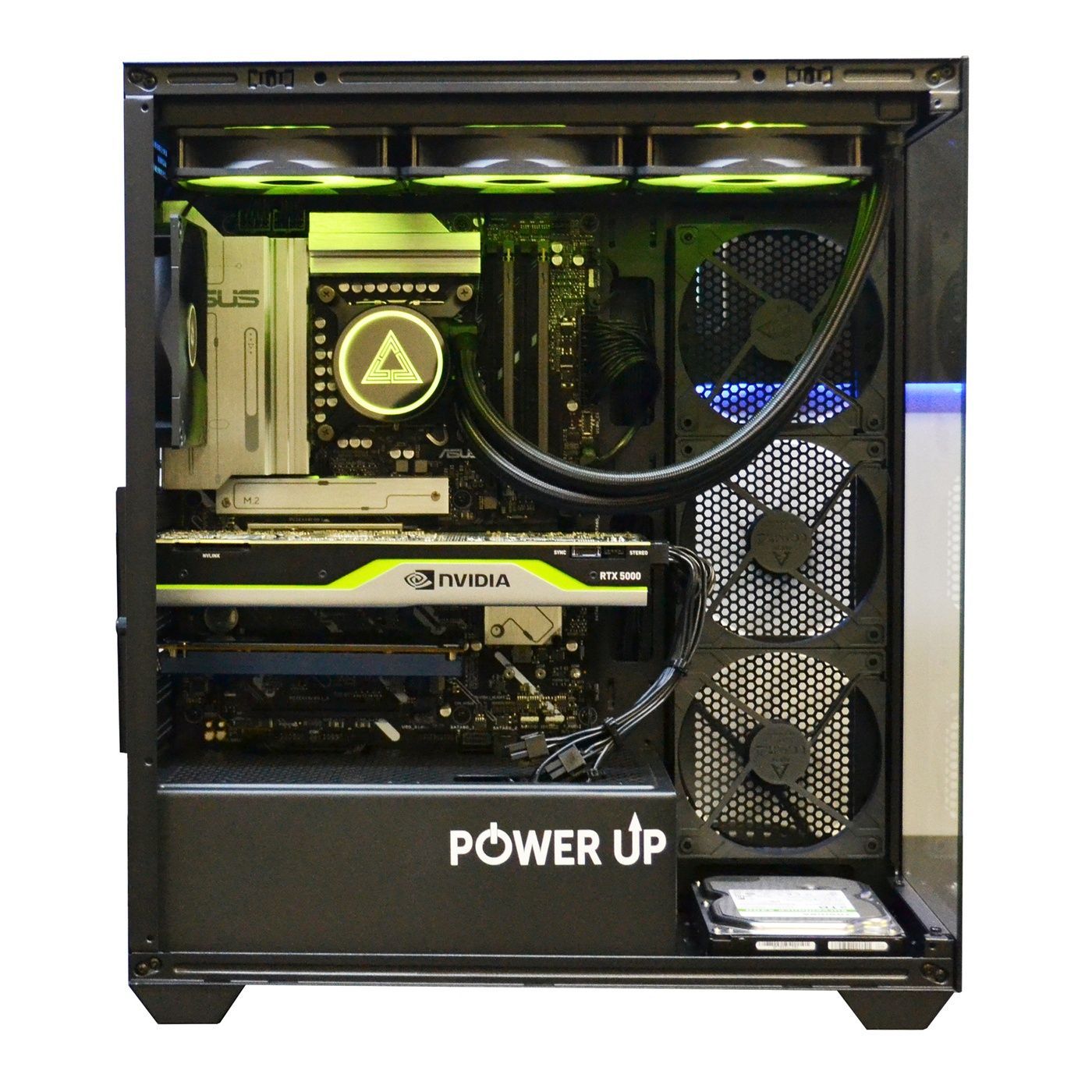 Рабочая станция PowerUp Desktop #793 Core Ultra 7 270K PLUS/64 GB/SSD 1TB/NVIDIA Quadro RTX5000 16GB