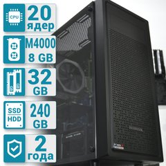 Рабочая станция PowerUp #233 Xeon E5 2660 v3/32 GB/SSD 240 GB/NVIDIA Quadro M4000 8GB
