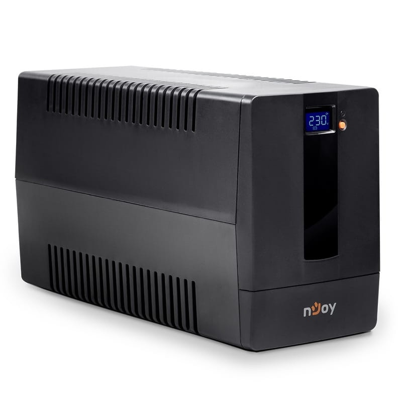 ДБЖ NJOY Horus Plus 1000 (PWUP-LI100H1-AZ01B), Lin.int., AVR, 4 x евро, USB, LCD, пластик