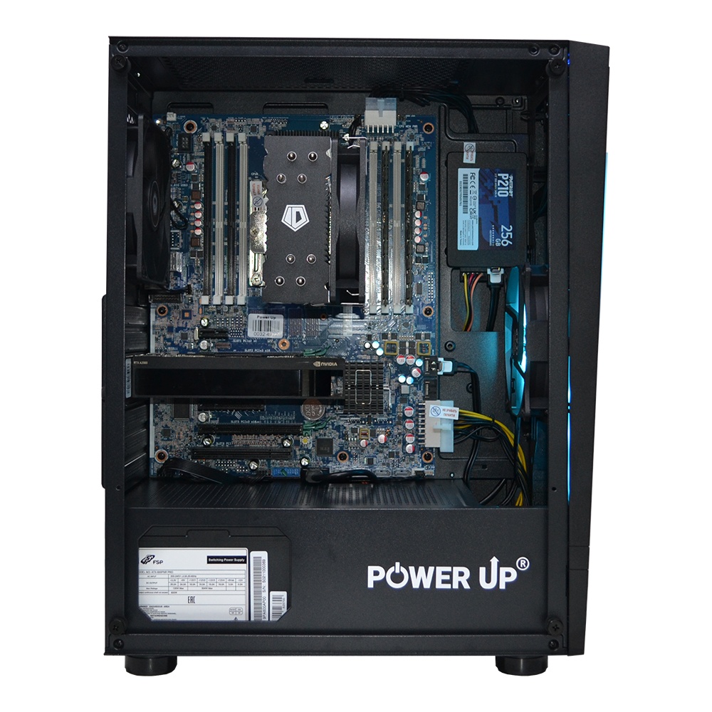 Рабочая станция PowerUp #189 Xeon E5 2690 v3/32 GB/SSD 512GB/NVIDIA Quadro RTX A2000 6GB