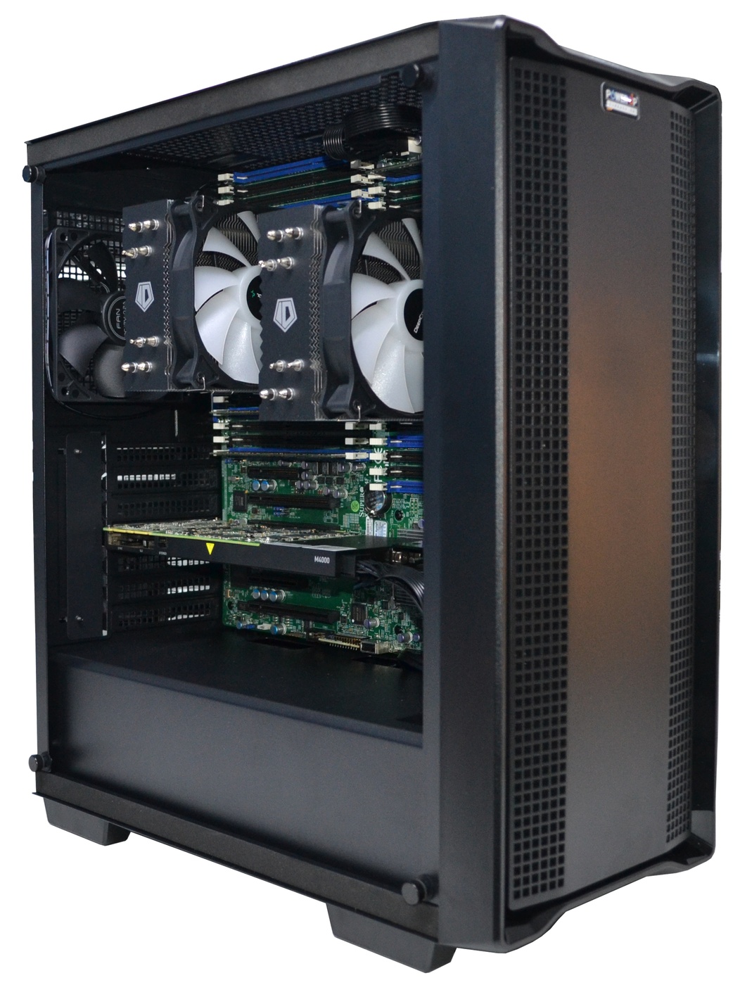 Двухпроцессорная рабочая станция PowerUp #202 Xeon E5 2670 v2 x2/32 GB/SSD 256GB/NVIDIA Quadro M4000 8GB
