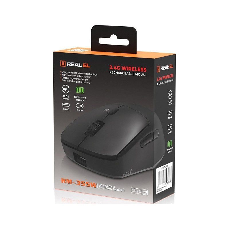 Wireless mouse REAL-EL RM-355W