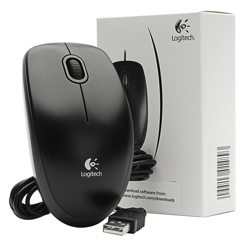 Mouse Logitech B100 (910-003357) Black USB