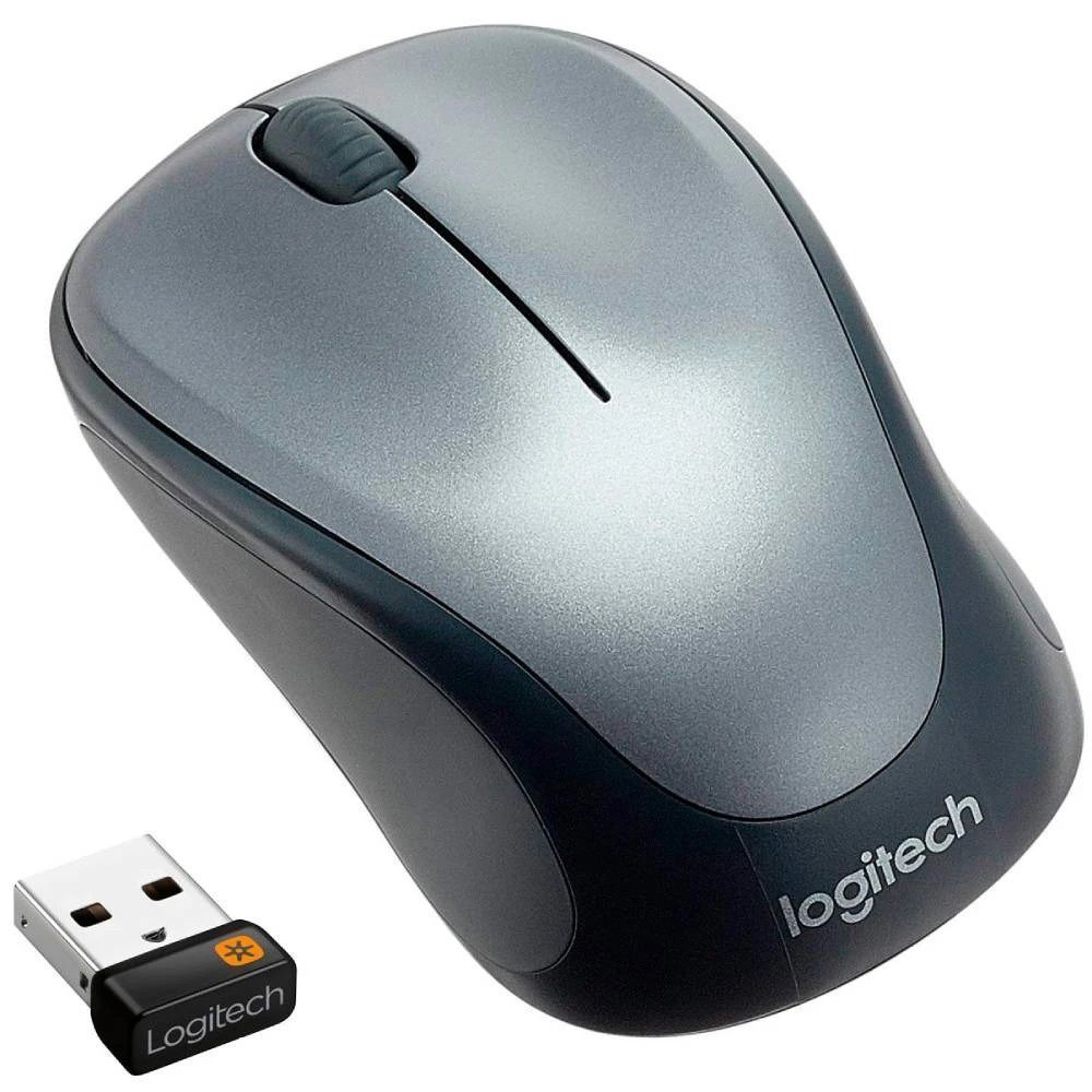 Мышь беспроводная Logitech M235 Grey (910-002201)