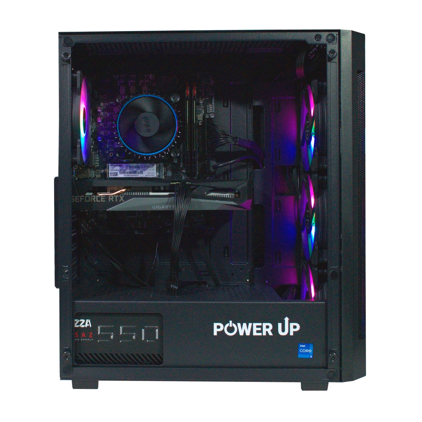 Рабочая станция PowerUp Desktop #402 Core i5 14600K/64 GB/SSD 1TB/GeForce RTX 4070 Super 12GB