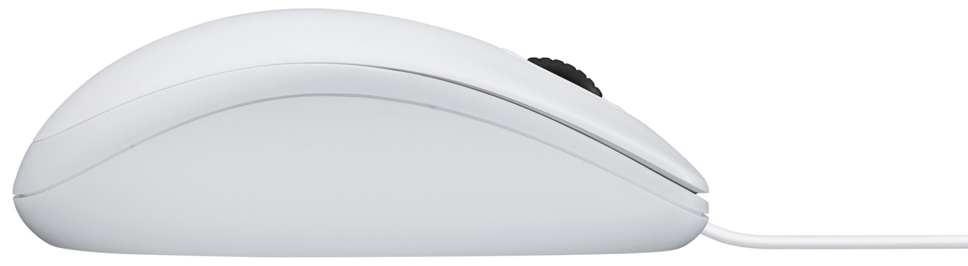 Mouse Logitech B100 (910-003360) White USB