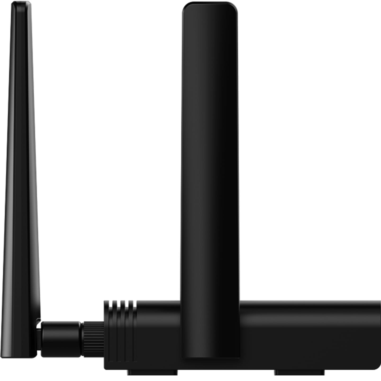 Easy SIM card installation and power connection for Ruijie Reyee RG-EW300T SIM card and power connectors on the back panel of the Ruijie Reyee RG-EW300T router
