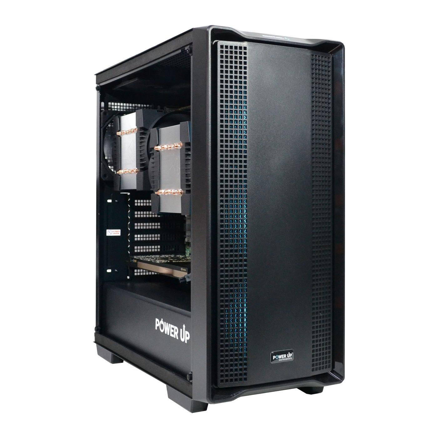 Двухпроцессорная рабочая станция PowerUp #537 AMD EPYC 7С13 x2/128 GB/SSD 1TB/NVIDIA Quadro RTX A4000 16GB