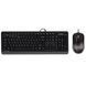 A4Tech F1010 Black/Grey Keyboard and Mouse Set