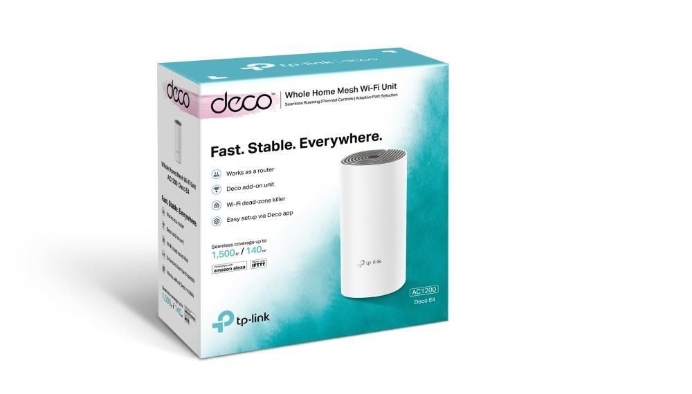 Домашня Mesh Wi-Fi система (1шт у комплекті), арт. Deco E4(1-pack)