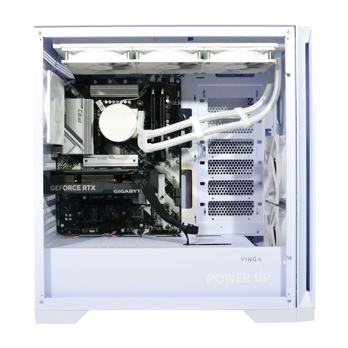Рабочая станция PowerUp Desktop #353 Core i7 14700K/64 GB/SSD 1TB/GeForce RTX 4070Ti Super 16GB