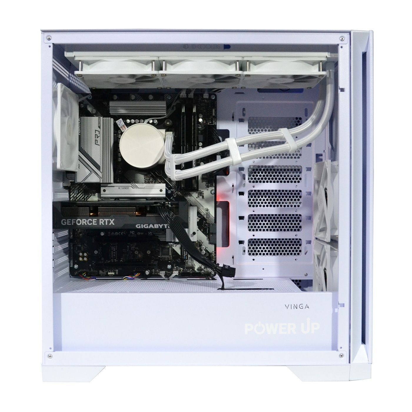 Рабочая станция PowerUp Desktop #590 Ryzen 9 7900x/128 GB/SSD 2TB/GeForce RTX 4060Ti 16GB