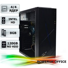 Офисный ПК PowerUp #17 Core i5/8 GB/SSD 120 GB/Int Video