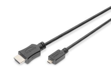 Кабель 4K HDMI 2M Type D to Type A DB-330109-020-S DIGITUS by ASSMANN