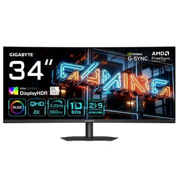 Монітор GIGABYTE 34" MO34WQC36 EK 360Hz