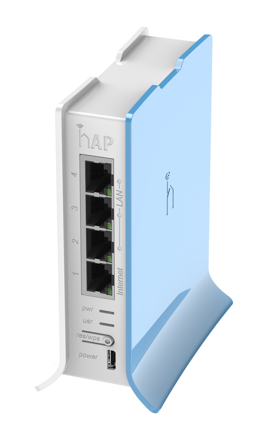 Беспроводной маршрутизатор Mikrotik hAP lite TC (RB941-2ND-TC)