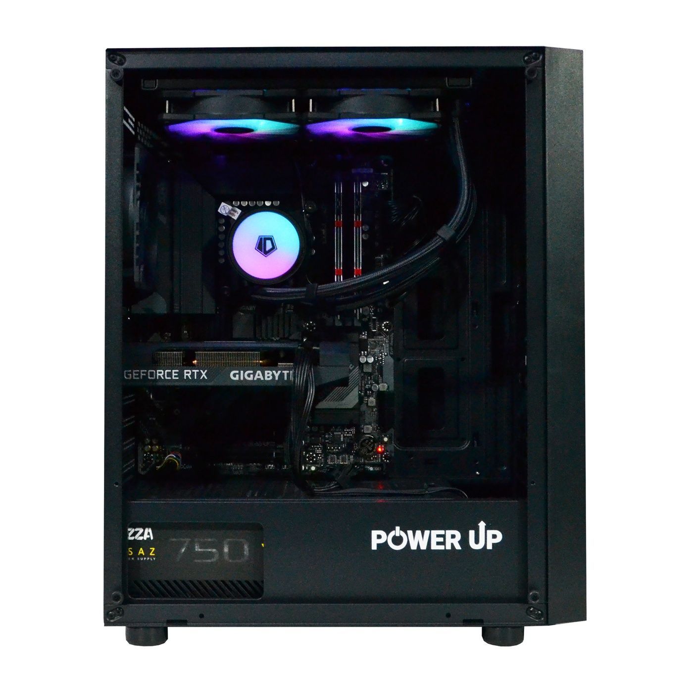 Рабочая станция PowerUp Desktop #482 Ryzen 9 7900x/32 GB/SSD 512GB/GeForce RTX 3050 6GB