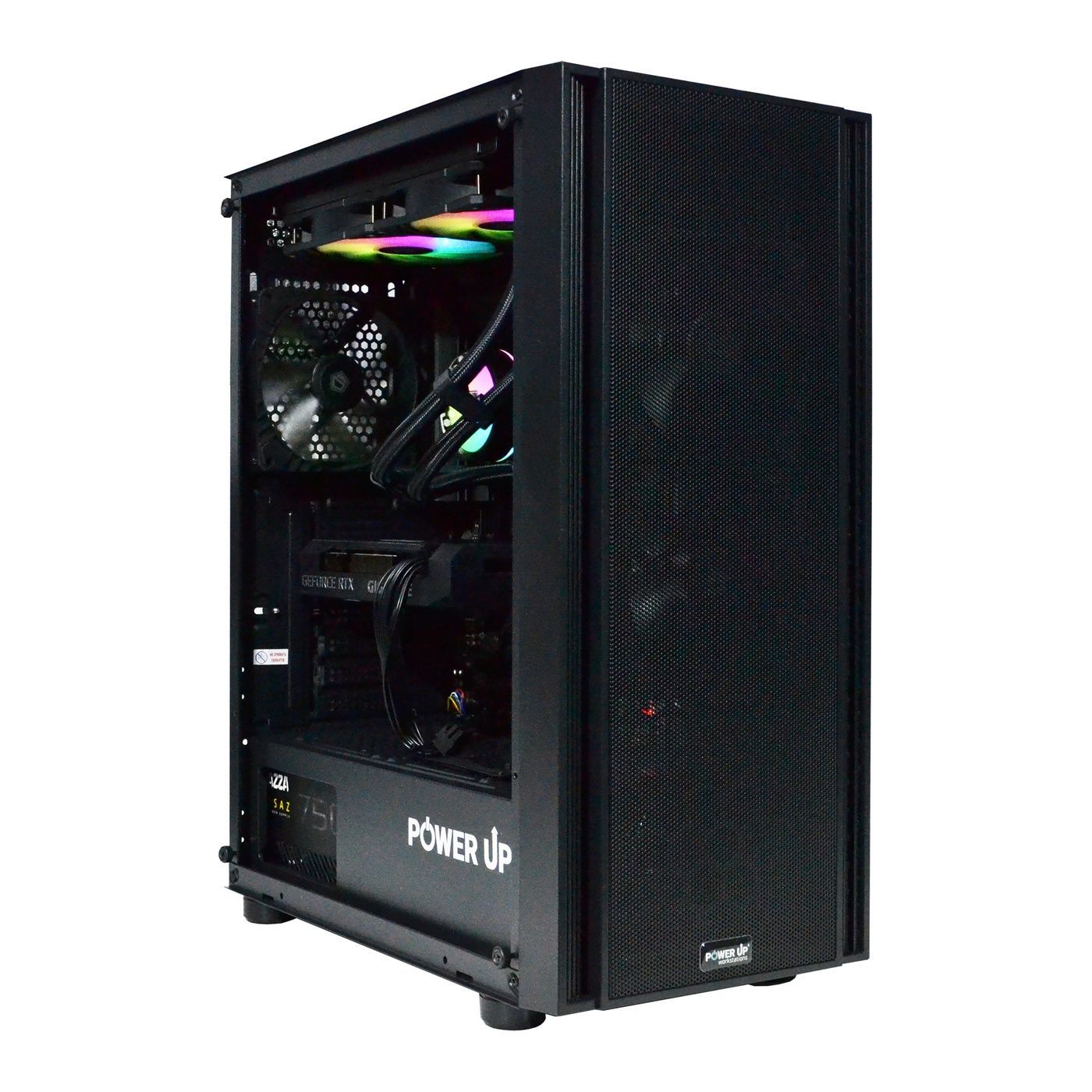 Рабочая станция PowerUp Desktop #482 Ryzen 9 7900x/32 GB/SSD 512GB/GeForce RTX 3050 6GB