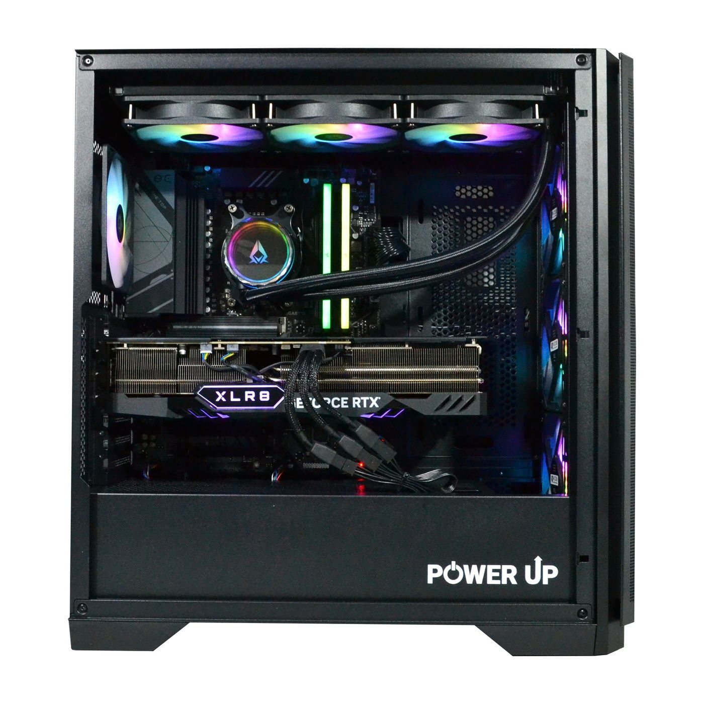 Робоча станція PowerUp Desktop #561 Core Ultra 5 245KF/64 GB/SSD 1TB/GeForce RTX 4060Ti 16GB