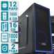 Рабочая станция PowerUp #205 Xeon E5 1650/16 GB/HDD 1 TB/GeForce GTX 1650 4GB
