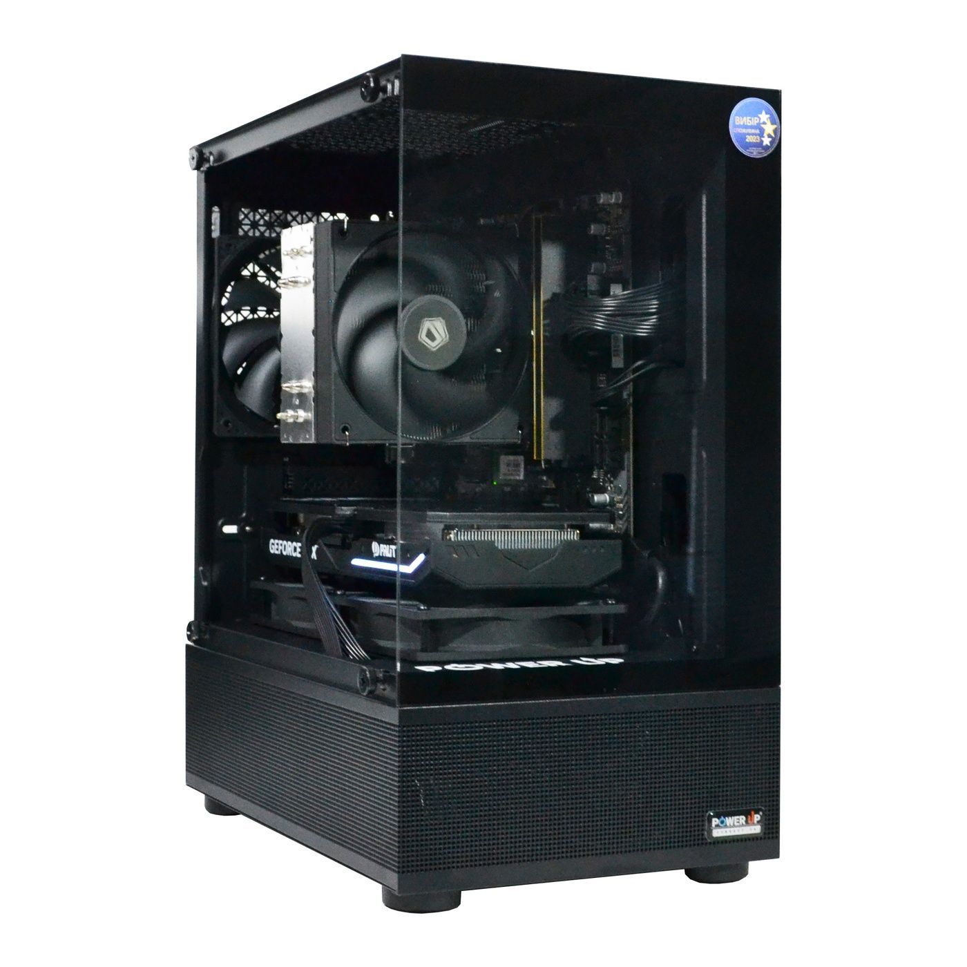 Рабочая станция PowerUp Desktop #710 Core i7 14700K/64 GB/SSD 1TB/GeForce RTX 4060Ti 8GB