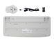 Комплект (клавиатура, мышь) беспроводной A4Tech Fstyler FG2500S Plus White