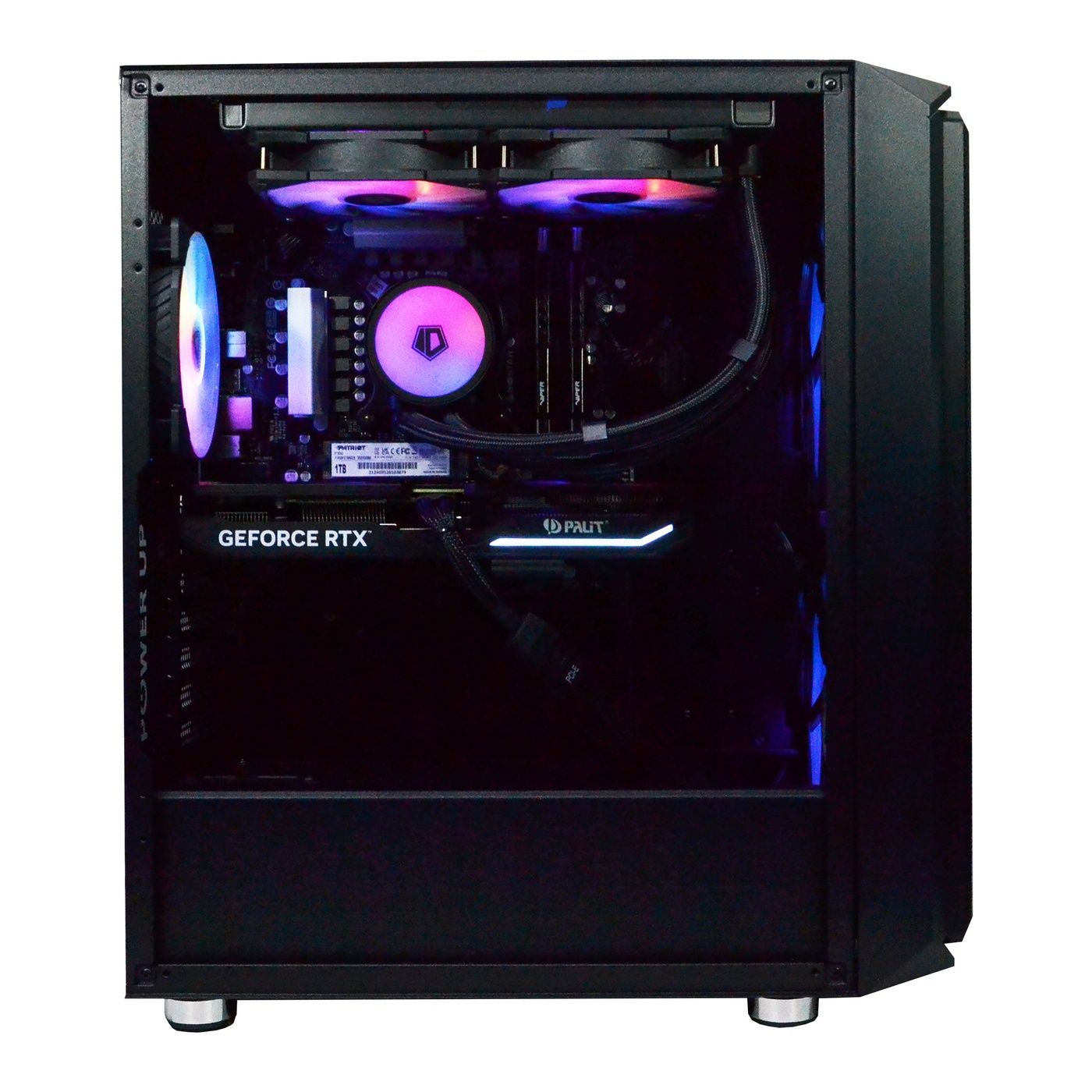 Робоча станція PowerUp Desktop #563 Core Ultra 5 245KF/32 GB/SSD 512GB/GeForce RTX 4060 8GB