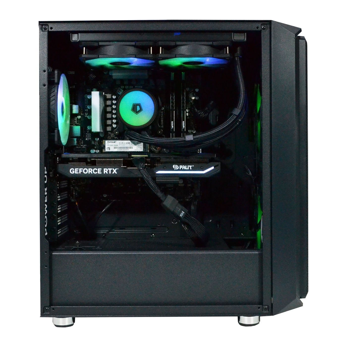 Робоча станція PowerUp Desktop #563 Core Ultra 5 245KF/32 GB/SSD 512GB/GeForce RTX 4060 8GB
