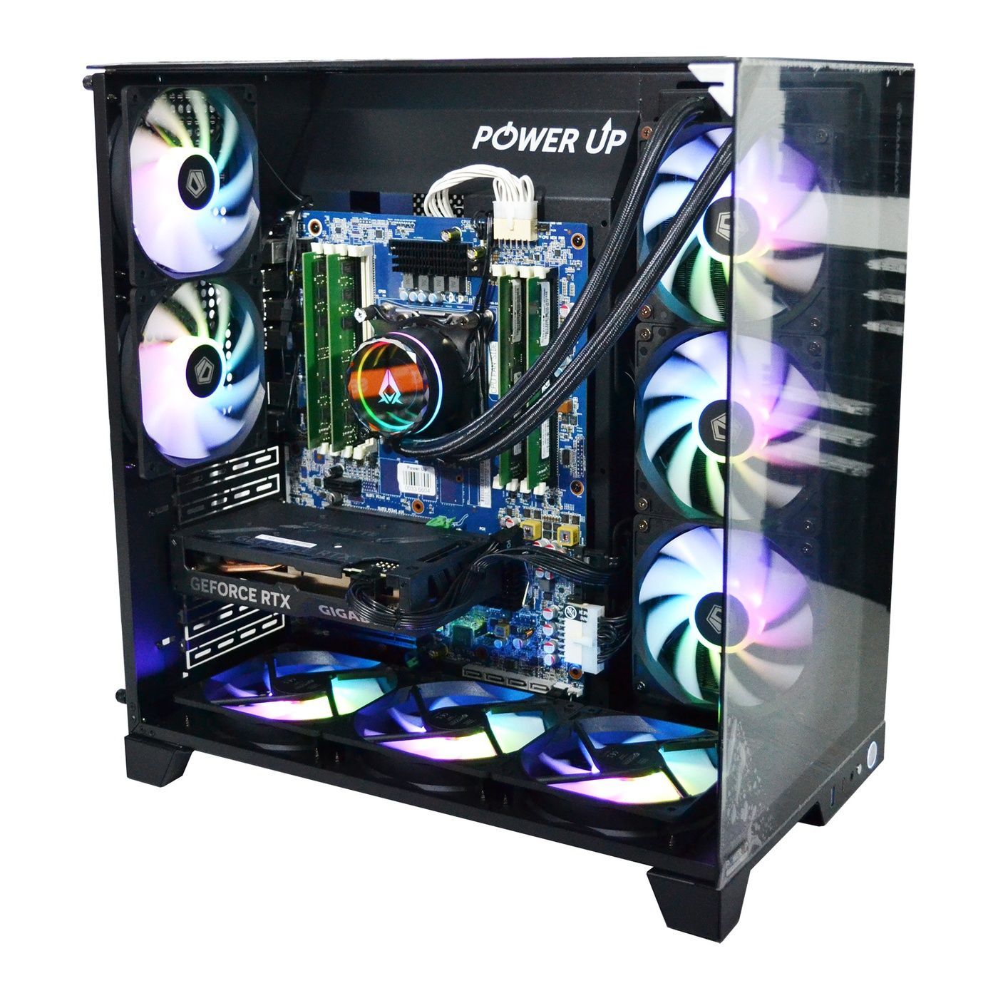 Робоча станція PowerUp #323 Xeon E5 2673 v4/128 GB/SSD 1TB/GeForce RTX 5060Ti 16GB