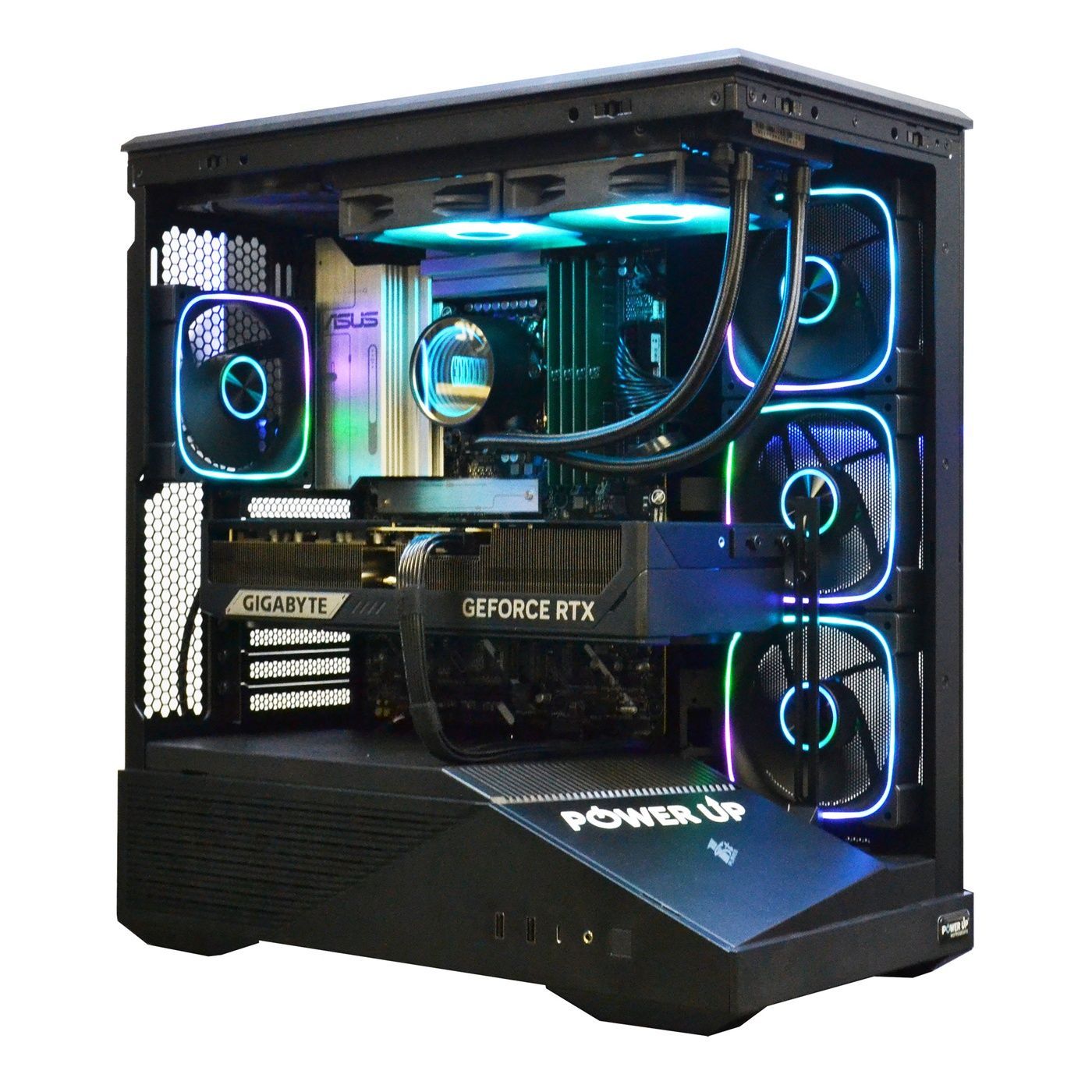 Рабочая станция PowerUp Desktop #801 Core Ultra 7 270K PLUS/64 GB/HDD 4 TB/SSD 2TB/GeForce RTX 5080 16GB