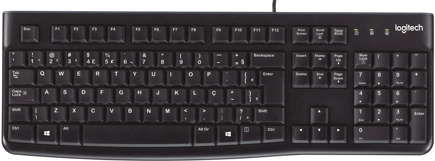 Keyboard Logitech K120 for Business UK Black (920-002643)