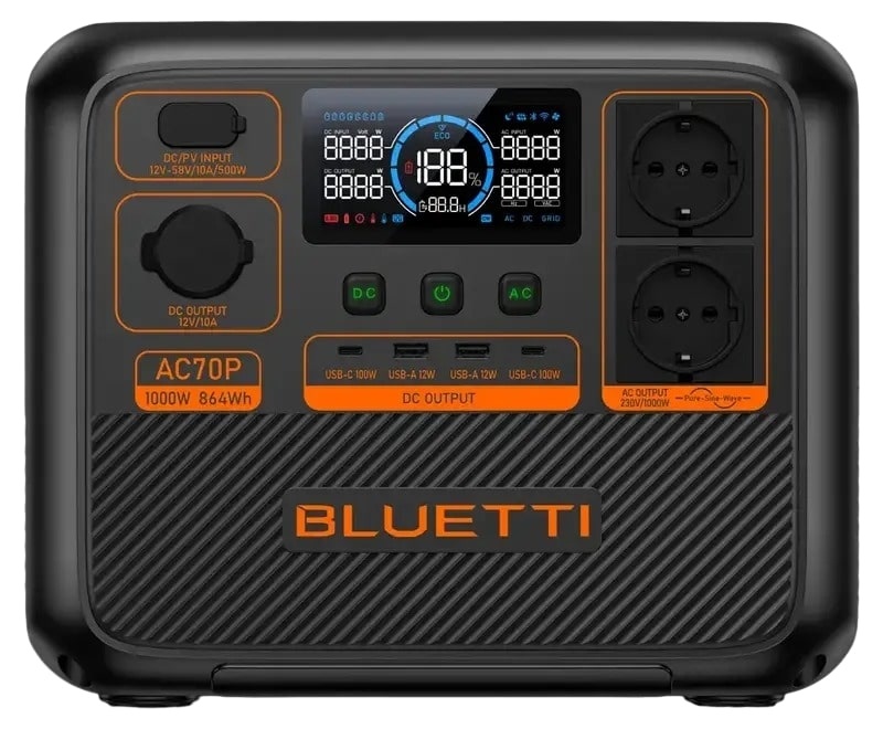 Зарядна станція Bluetti AC70P