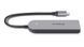 USB-хаб REAL-EL CQ-415 USB Type-C 4-в-1