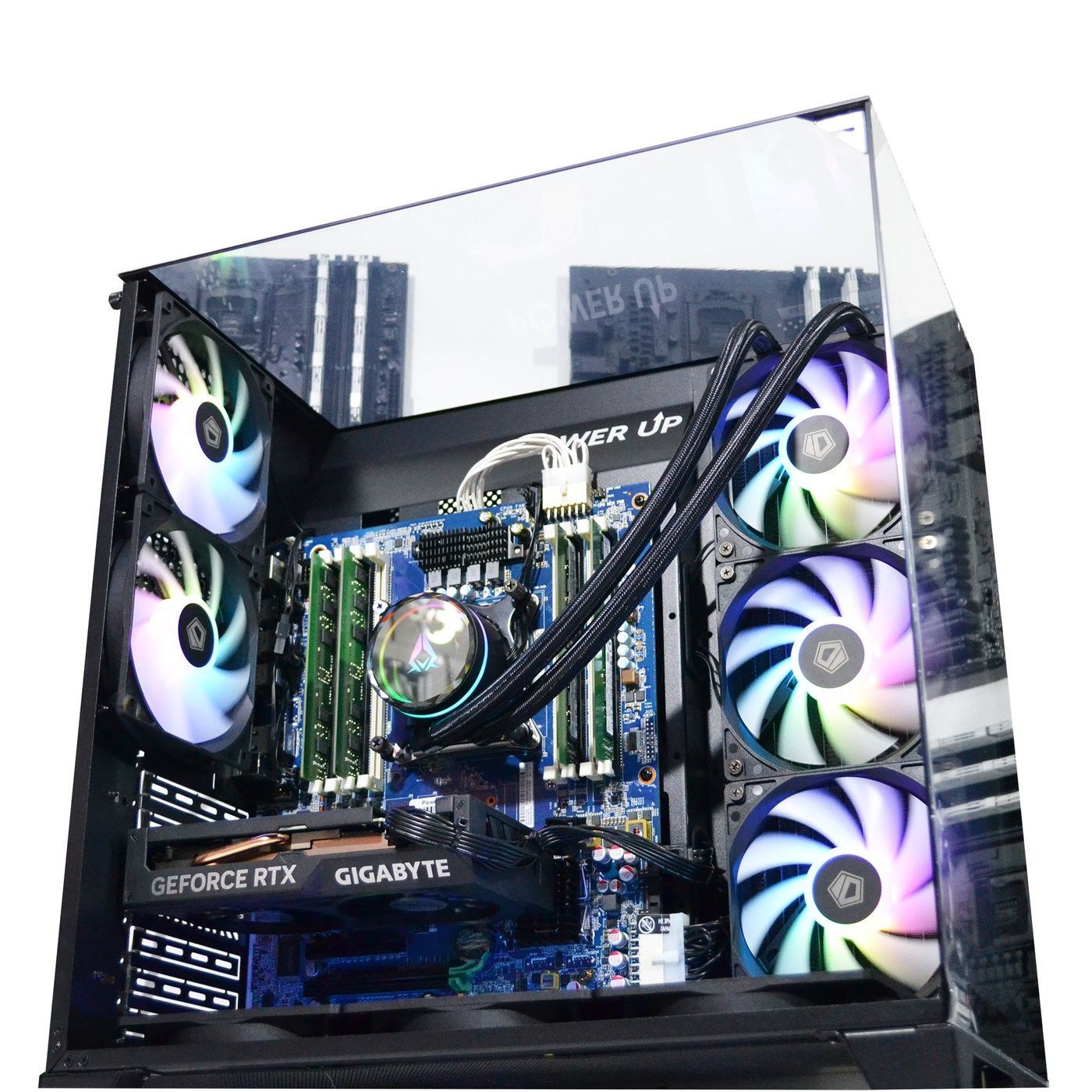 PowerUp #325 Xeon E5 2680 v4 Workstation/64GB/512GB SSD/8GB GeForce RTX 5060Ti