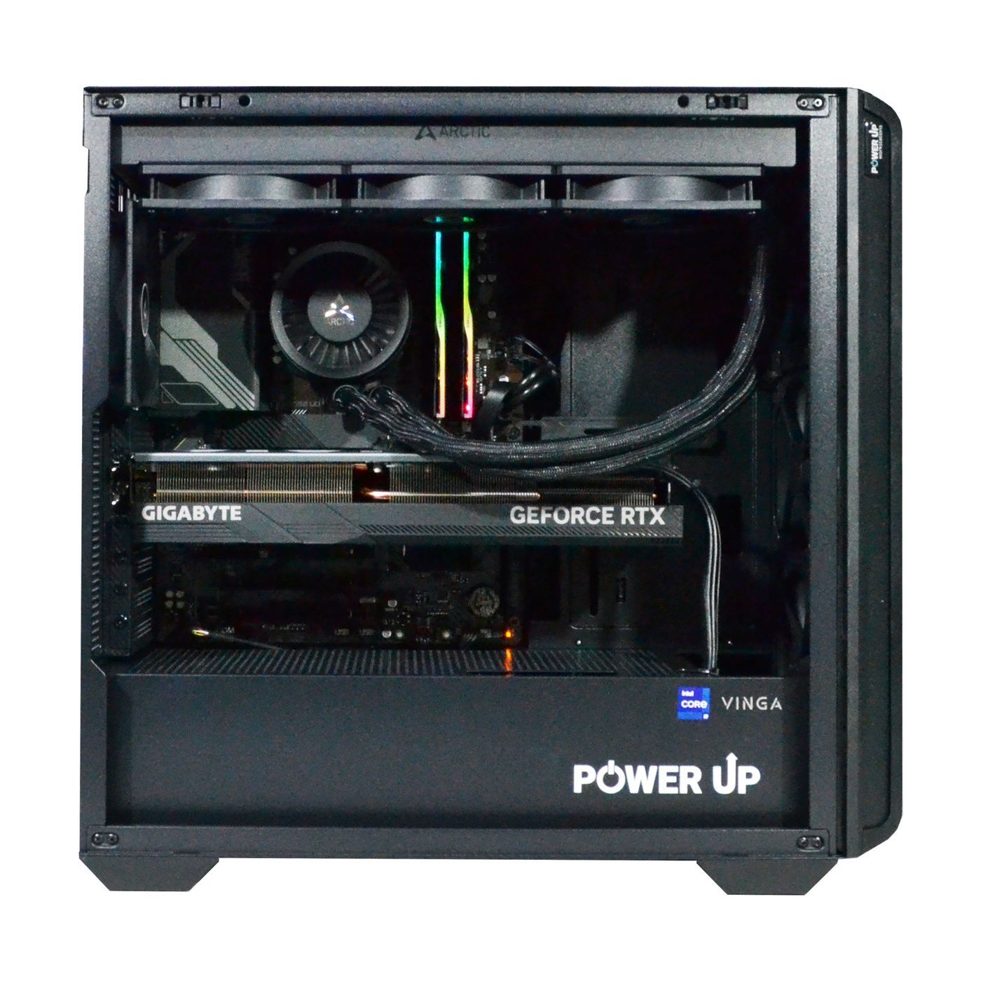 PowerUp Desktop #598 Core Ultra 9 285K/128GB/2TB SSD/GeForce RTX 5070 12GB