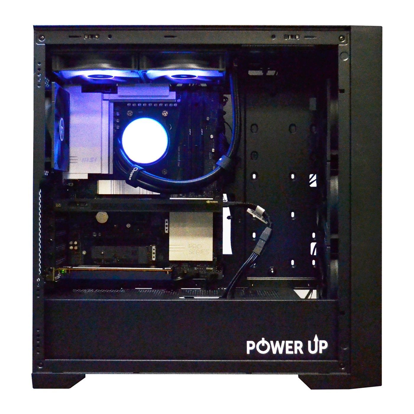 PowerUp Desktop Workstation #779 Ryzen 9 9900x/64 GB/SSD 1TB/NVIDIA Quadro RTX PRO 2000B 16 GB