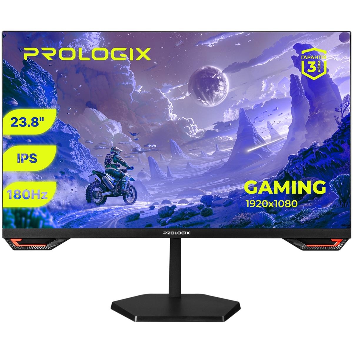 Монітор Prologix Gaming 23.8" GM2424HD IPS Black 180Hz