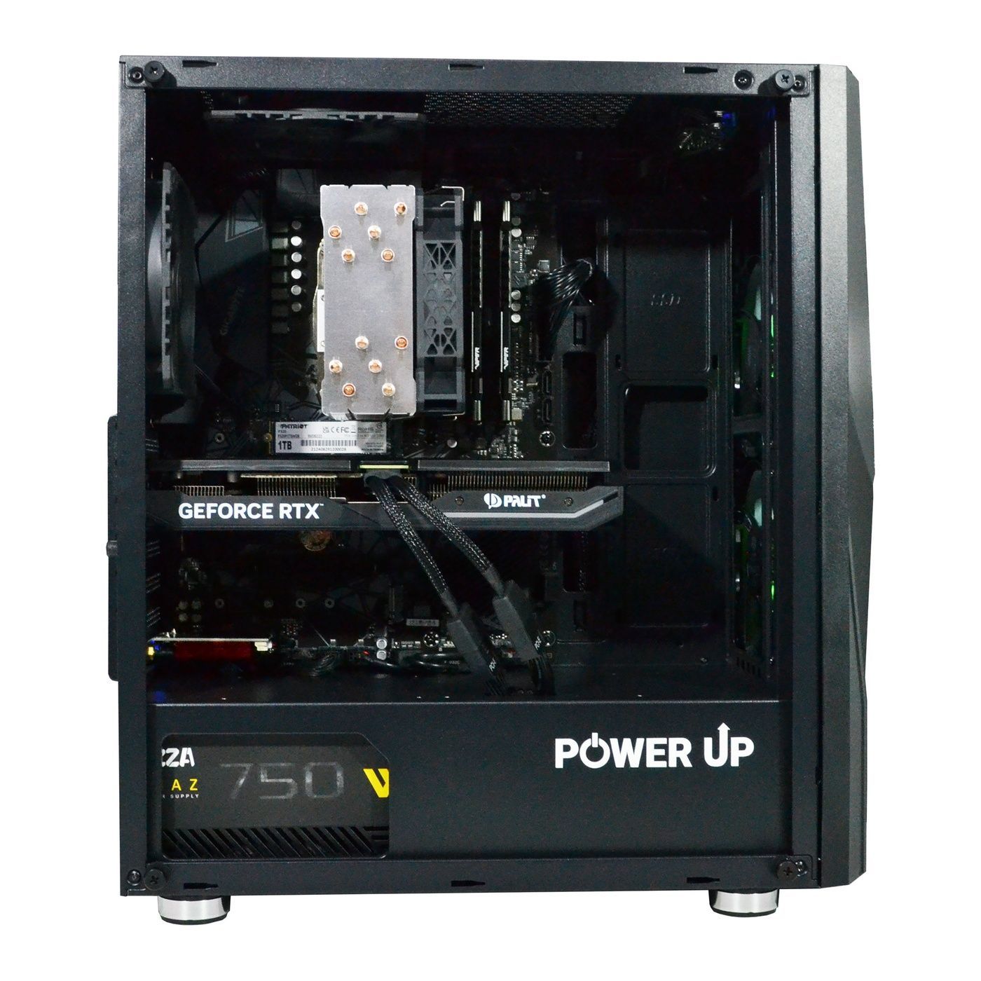 Рабочая станция PowerUp Desktop #567 Core Ultra 5 245KF/32 GB/HDD 4 TB/SSD 1TB/GeForce RTX 4060Ti 16GB