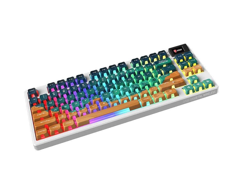 Клавіатура бездротова MSI FORGE GK600 TKL MARS