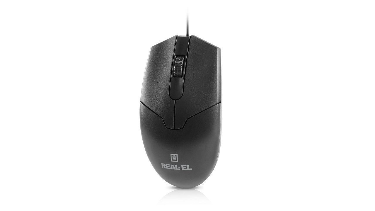 Комплект (клавіатура, мишка) REAL-EL Kit 511 Black