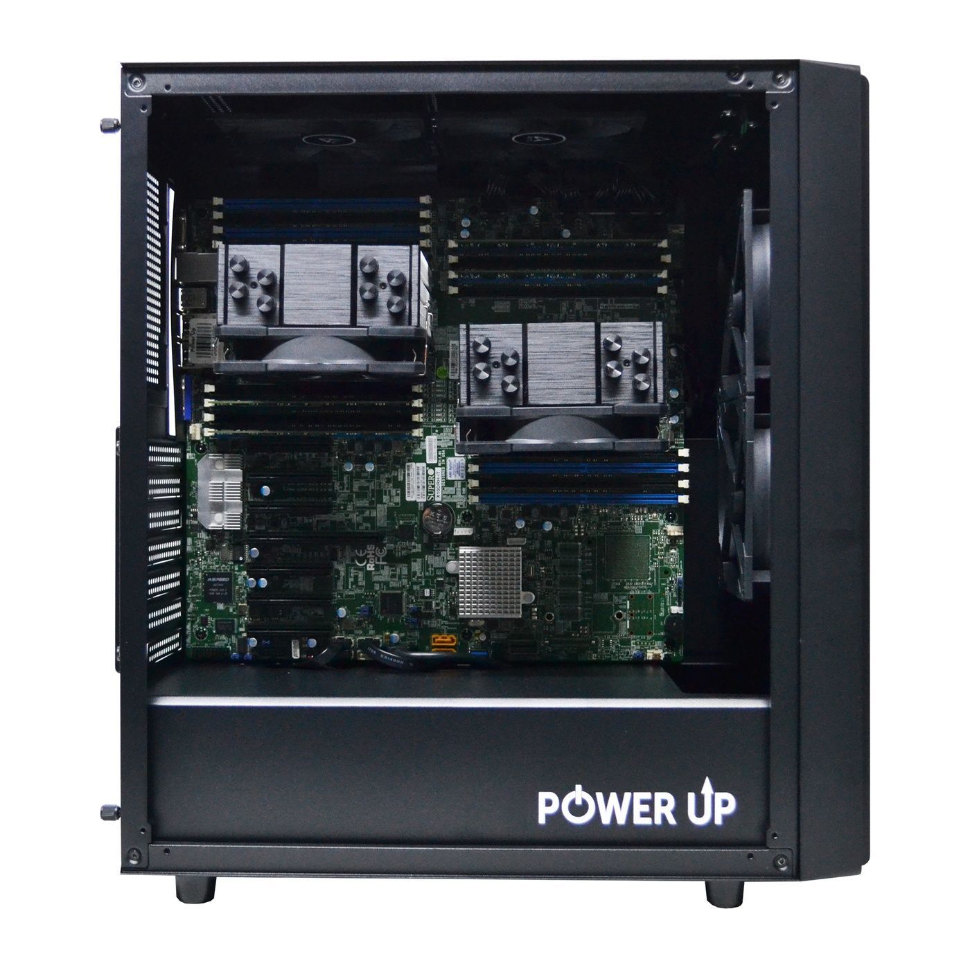 Сервер TOWER PowerUp #119 Xeon E5 2680 v4/128 GB/SSD 512GB х2