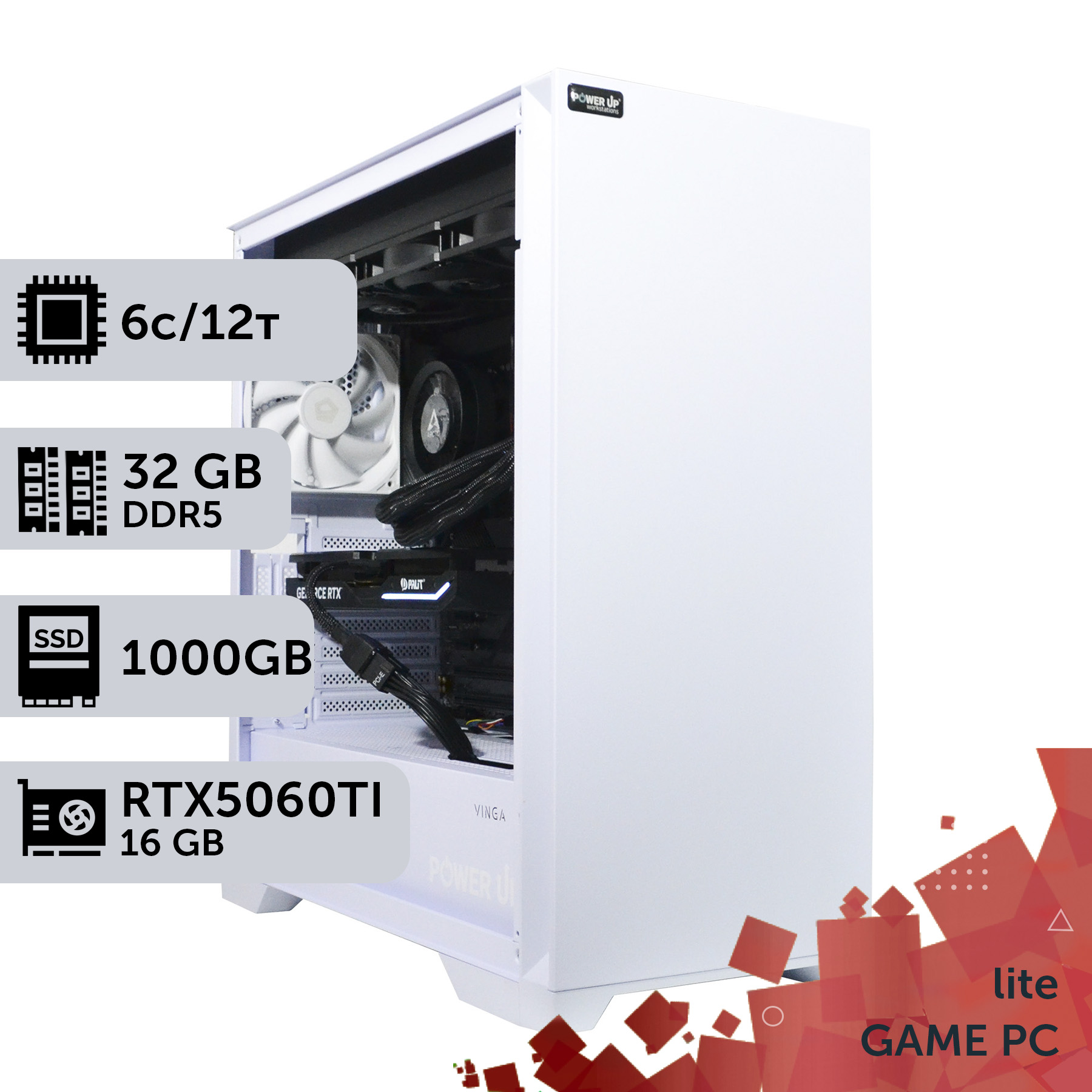 Процесс кабель-менеджмента на задней стенке игрового компьютера. — Ryzen 5 8400F + RTX5060