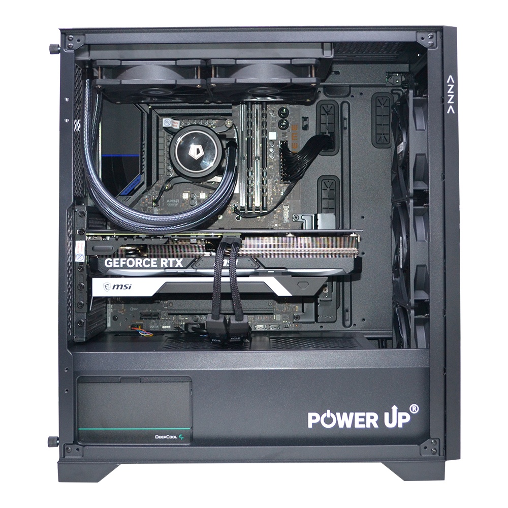Робоча станція PowerUp Desktop #363 Ryzen 9 5950x/64 GB/SSD 1TB/GeForce RTX 4070Ti Super 16GB