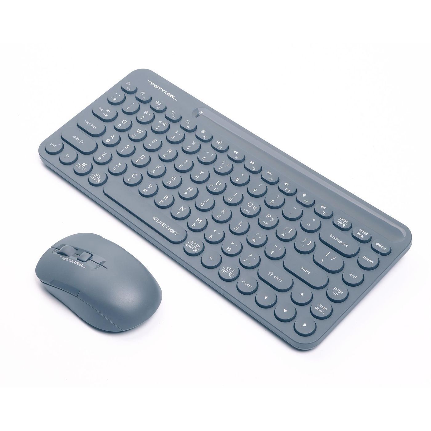 A4Tech FG3200 Air2 Blue Wireless Keyboard and Mouse Set