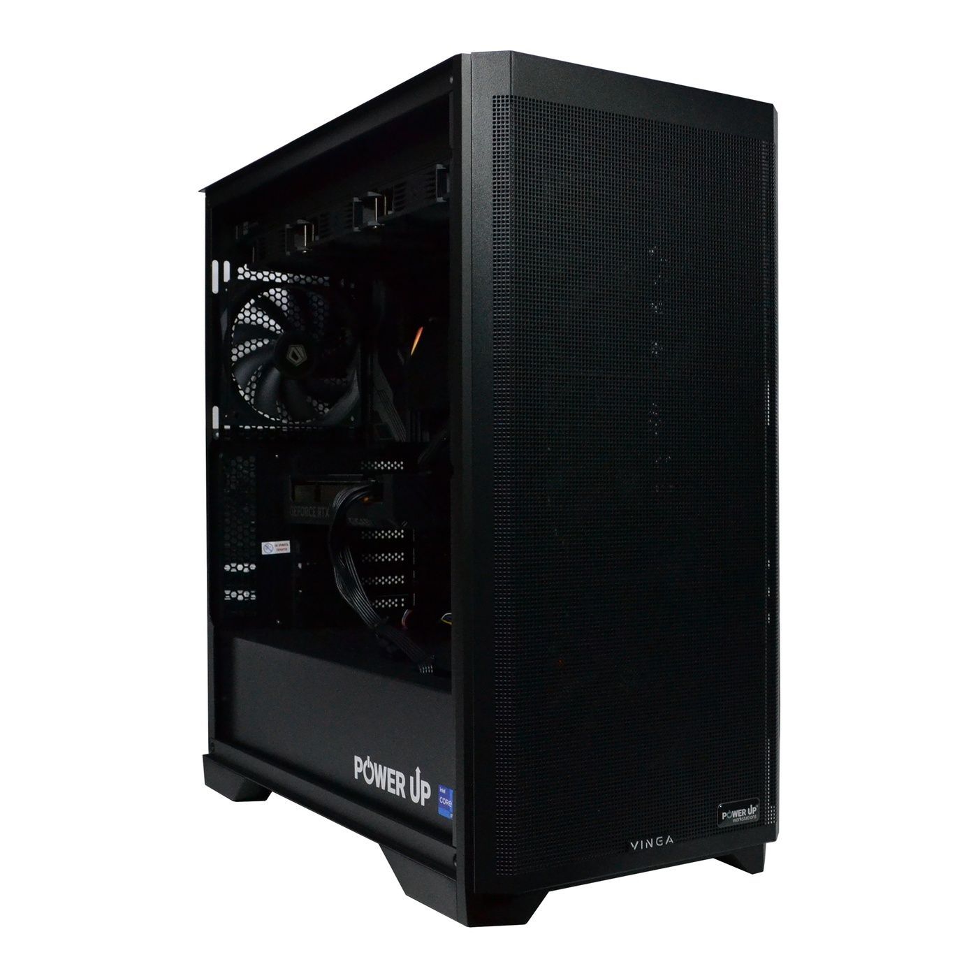 Рабочая станция PowerUp Desktop #510 Core Ultra 7 265KF/64 GB/HDD 4 TB/SSD 1TB/GeForce RTX 4060Ti 8GB