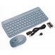 A4Tech FG3200 Air2 Blue Wireless Keyboard and Mouse Set