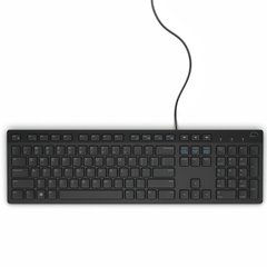 Клавіатура Dell Multimedia Keyboard KB216 (580-AHHE) чорна, дротова