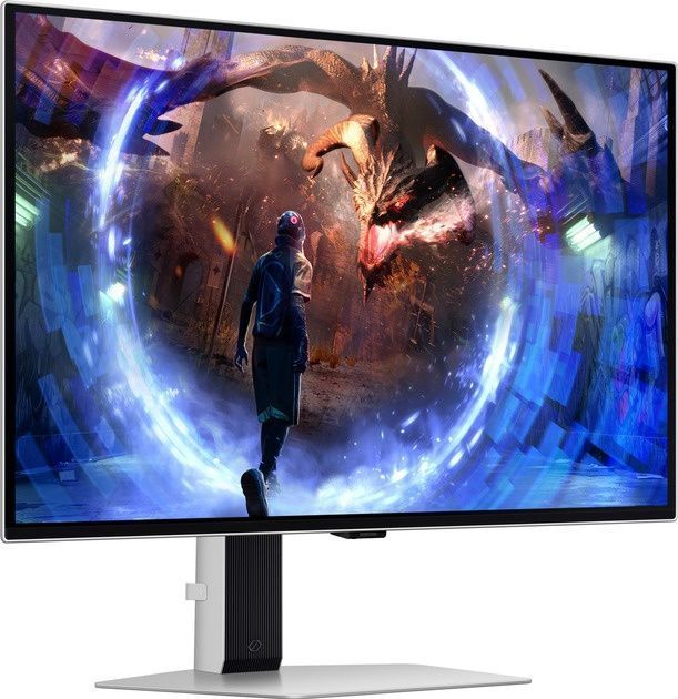Монiтор Samsung 27" Odyssey G6 LS27DG600 (LS27DG600SIXUA) OLED Silver 360Hz